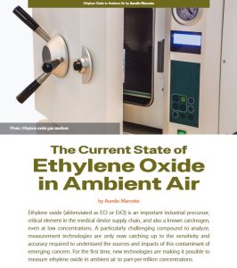 EtO Monitoring Work Featured in EM Ma...